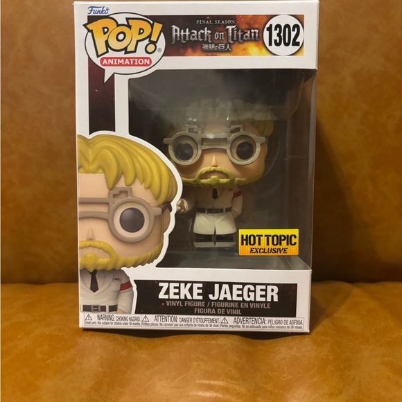Hot Topic Other - Funko Pop! Vinyl: Attack on Titan - Zeke Jaeger - Hot Topic Funimation...
